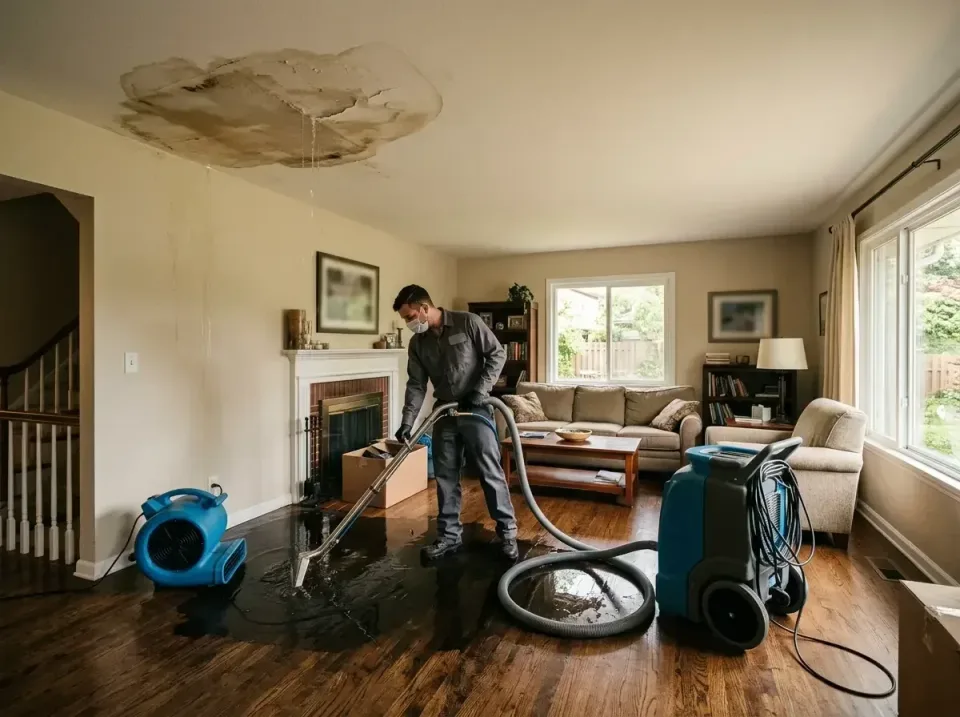 attic-pipe-burst-ceiling-drip-008 — frequently asked questions, Water Damage Restoration & Carpet Care in Goose Creek, SC